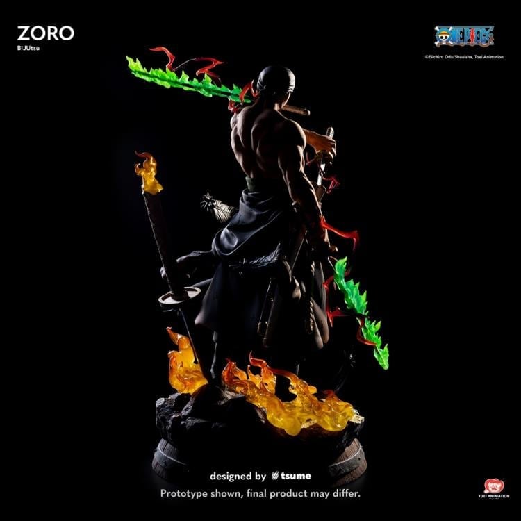 Tsume ワンピース ゾロ スタチュー　ガレージ 1/4 BIJUtsu One Piece BIJUtsu Roronoa Zoro Limited Edition Statue 1/4 Scale Statue