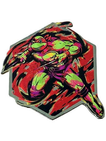 Teenage Mutant Ninja Turtles Painterly Series Raphael Limited Edition Pin Gallery Image 2