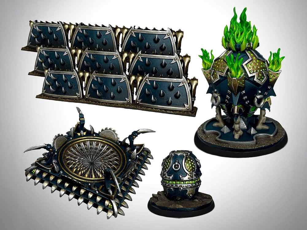 Warmachine: Cryx Defenses Terrain Set