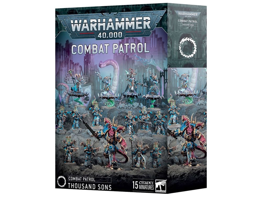 Warhammer 40,000 Thousand Sons Combat Patrol Citadel Miniatures Set Gallery Image 1
