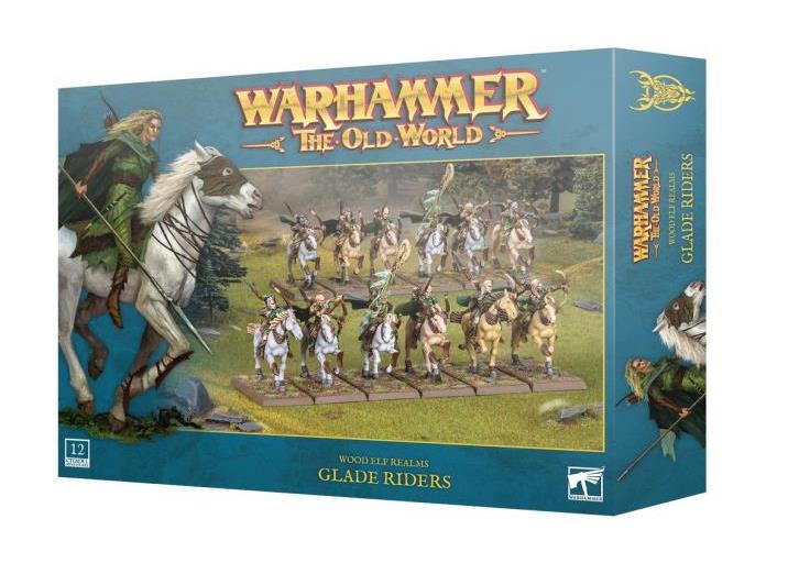 Warhammer: The Old World Wood Elf Realms Glade Riders Citadel Miniatures Set Gallery Image 6