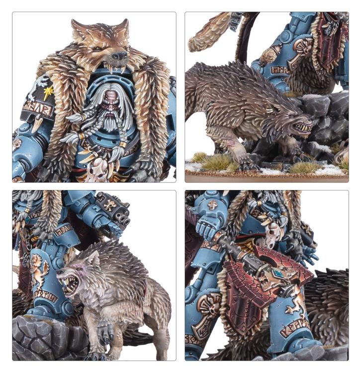 Warhammer 40,000 Space Wolves Logan Grimnar Citadel Miniature Gallery Image 4