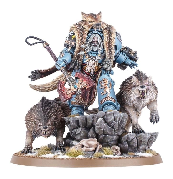 Warhammer 40,000 Space Wolves Logan Grimnar Citadel Miniature Gallery Image 3