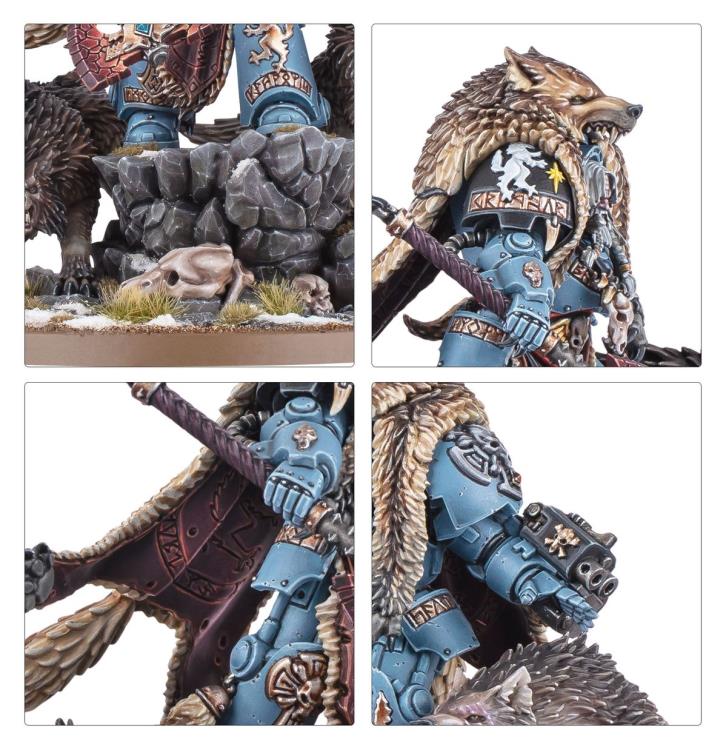 Warhammer 40,000 Space Wolves Logan Grimnar Citadel Miniature Gallery Image 5