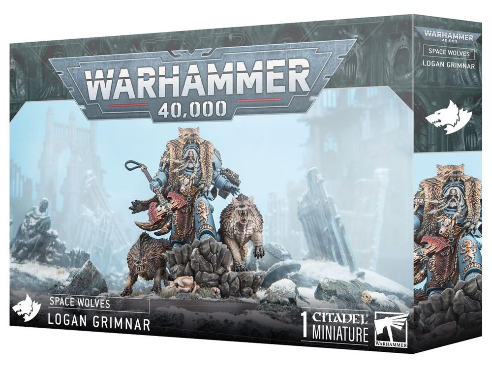 Warhammer 40,000 Space Wolves Logan Grimnar Citadel Miniature Gallery Image 1