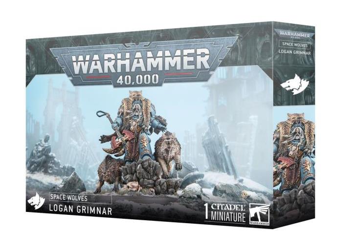Warhammer 40,000 Space Wolves Logan Grimnar Citadel Miniature Gallery Image 6