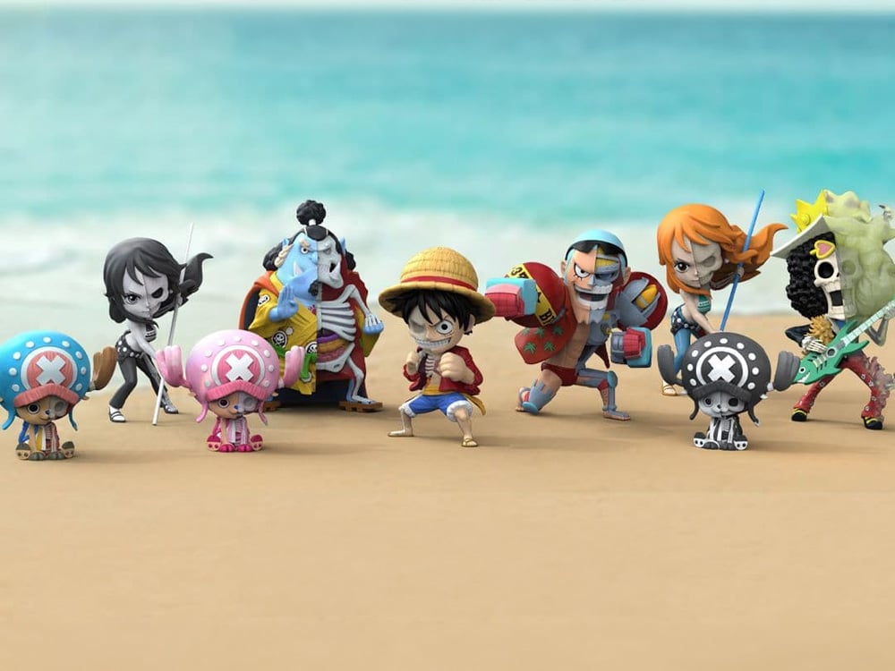 One Piece Freeny's Hidden Dissectibles Series 2 Box of 12 Figures Gallery Image 1