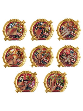 No.1 Sentai Gozyuger DX Sentai Rings Power Up Booster 03 Box of 8 Random Sentai Rings Gallery Image 2
