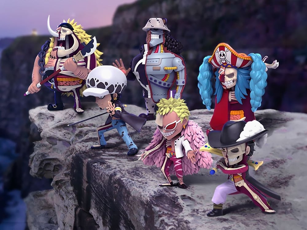 未開封　Freeny's Hidden Dissectibles　シリーズ4 One Piece Freeny's Hidden Dissectibles Series 4 Warlords Edition