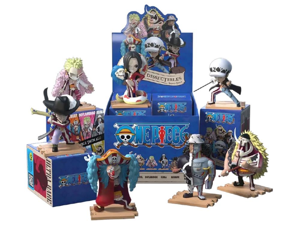 One Piece Freeny's Hidden Dissectibles Series 4 Warlords Edition