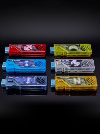 Kamen Rider W Complete Selection Modification T2 Gaia Memory (Ver. 2 H to N) Set Gallery Image 2