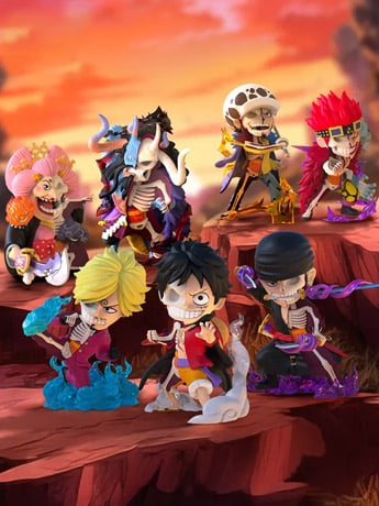 One Piece Freeny's Hidden Dissectibles Wano Arc Edition Box of 6 Figures Gallery Image 2