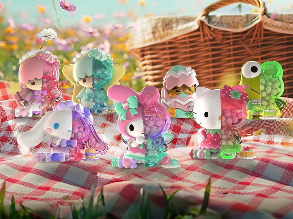 Sanrio x Kandy Floral Daydream Series Box of 6 Figures Gallery Image 1