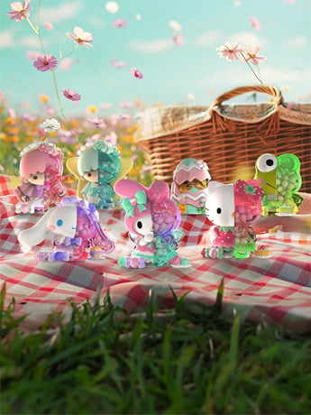 Sanrio x Kandy Floral Daydream Series Random Figure Gallery Image 2