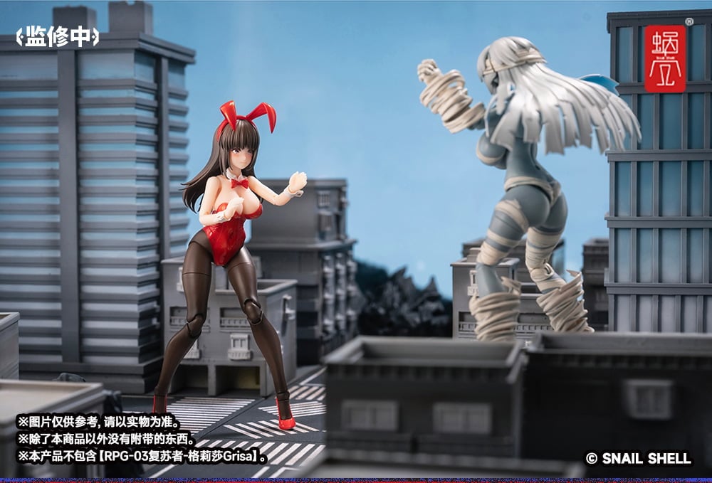 Fantasy JK Series JK-01 Bunny Girl Rena 1/12 Scale Action Figure (With Bonus) Gallery Image 3