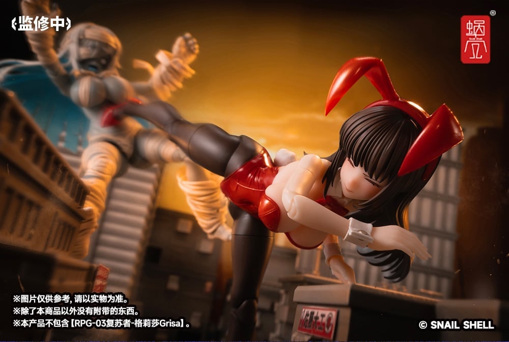 Fantasy JK Series JK-01 Bunny Girl Rena 1/12 Scale Action Figure (With Bonus) Gallery Image 8