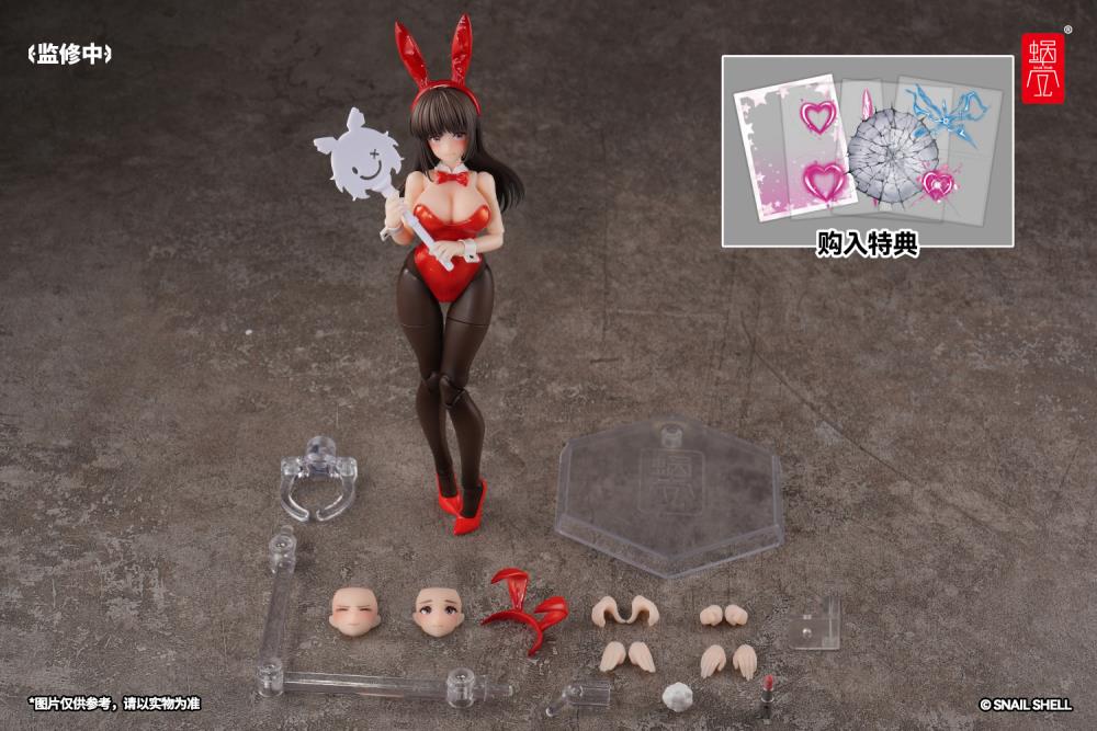 Fantasy JK Series JK-01 Bunny Girl Rena 1/12 Scale Action Figure (With Bonus) Gallery Image 16
