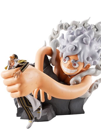 One Piece Revible Moment Ichibansho Monkey D. Luffy Gear 5 vs