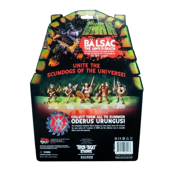 GWAR Balsac the Jaws of Death Action Figure Gallery Image 10
