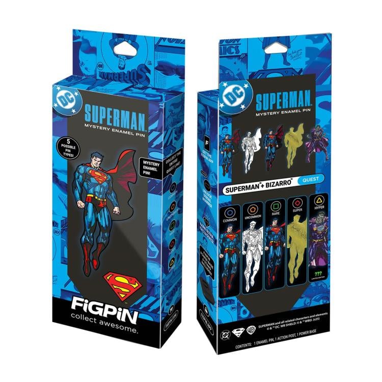 DC Comics FiGPiN Quest Superman Random Limited Edition Pin Gallery Image 8