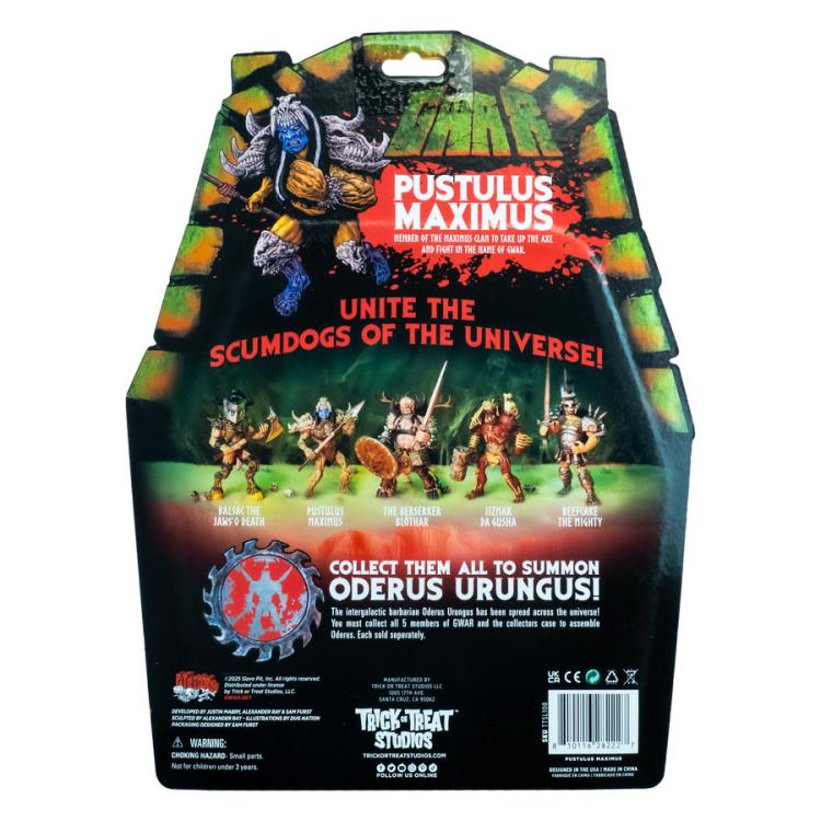 GWAR Pustulous Maximus Action Figure Gallery Image 11