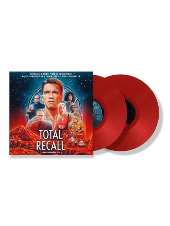 Total Recall Original Motion Picture Soundtrack Vinyl 2XLP (Translucent Red) Gallery Image 2