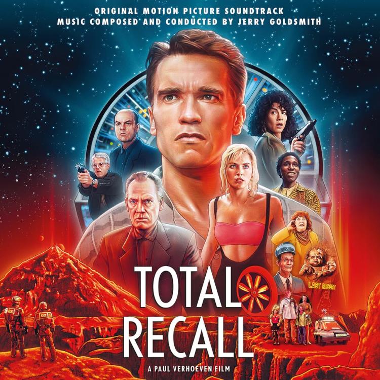 Total Recall Original Motion Picture Soundtrack Vinyl 2XLP (Translucent Red) Gallery Image 4