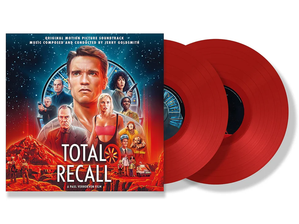 Total Recall Original Motion Picture Soundtrack Vinyl 2XLP (Translucent Red) Gallery Image 3