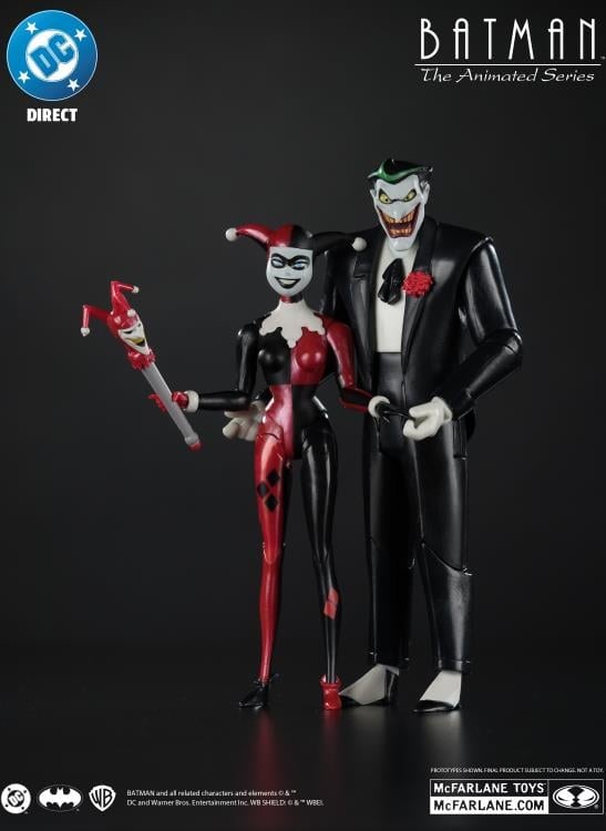 Batman: The Animated Series Harley Quinn & Joker (Mad Love) Action Figure Two-Pack Gallery Image 3