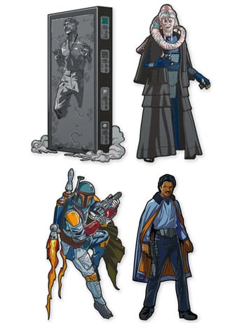 Star Wars FiGPiN Quest Han Solo Random Limited Edition Pin Gallery Image 2