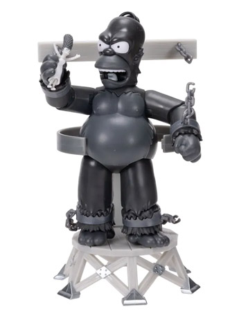 The Simpsons Treehouse of Horror King Homer 5-Inch Scale Premium Action Figure Gallery Image 2