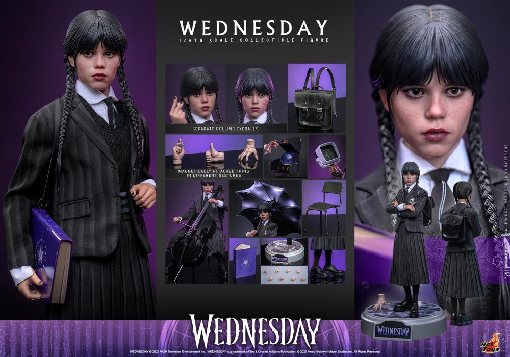 Wednesday TMS135 Wednesday Addams 1/6 Scale Collectible Figure Gallery Image 21