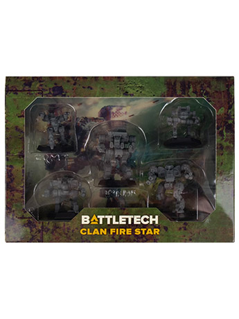 BattleTech Clan Fire Star Miniature ForcePack Gallery Image 2