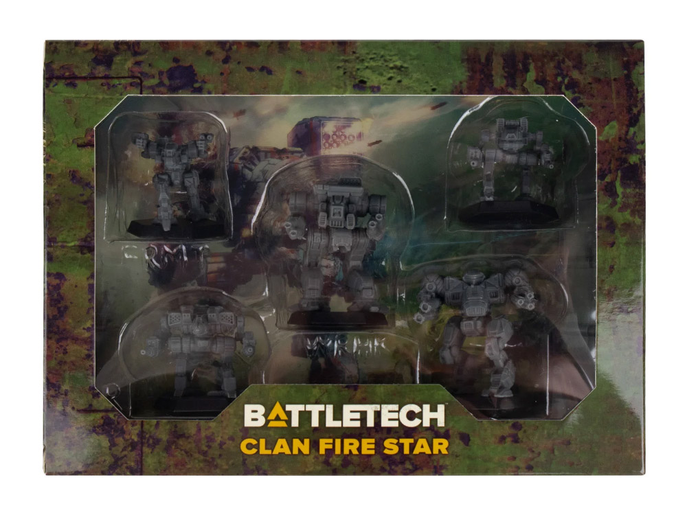 BattleTech Clan Fire Star Miniature ForcePack Gallery Image 1