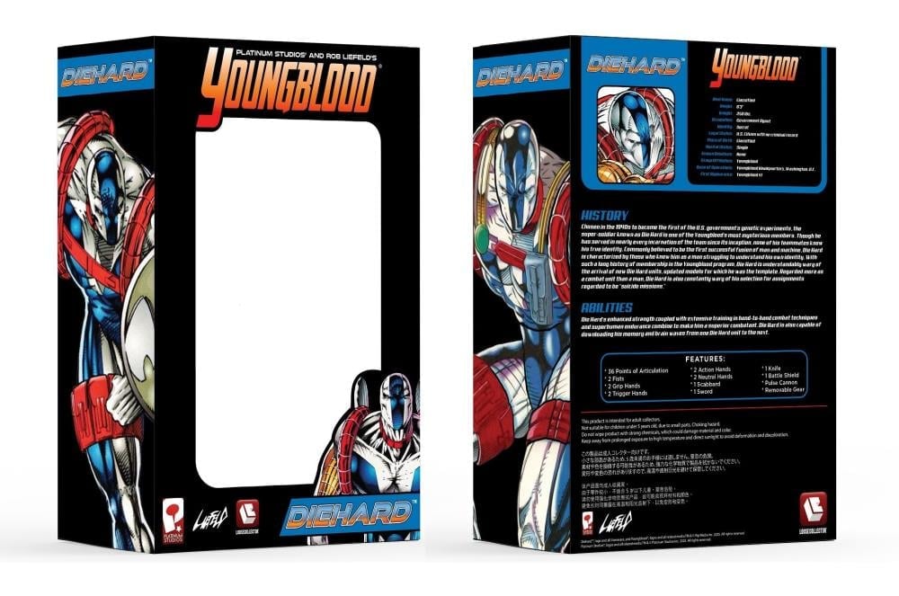 Rob Liefeld's Youngblood Diehard 1/12 Scale Action Figure Gallery Image 10