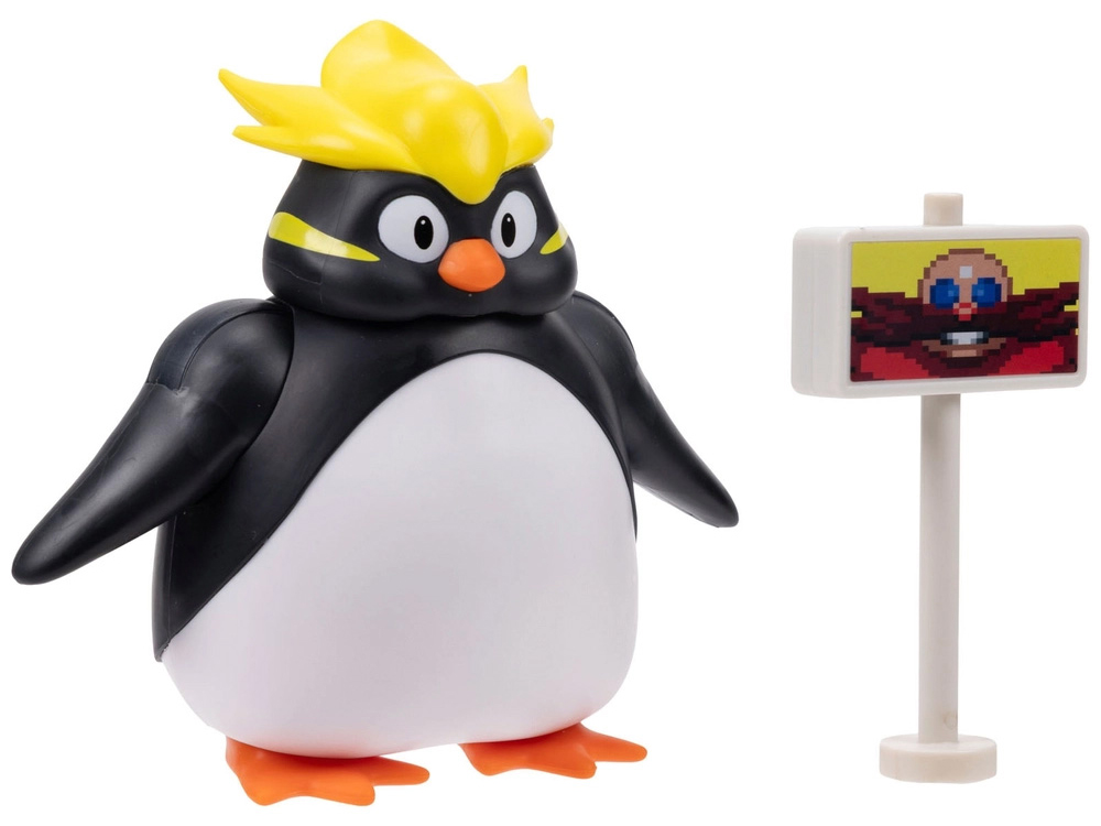 Sonic The Hedgehog Giant Pecky with Classic Goal Post 4-Inch Scale Figure Gallery Image 5