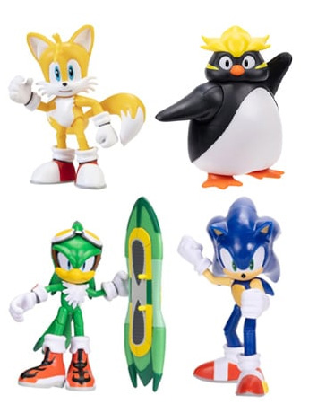 Sonic The Hedgehog 4-Inch Scale Wave 22 Set of 4 Figures