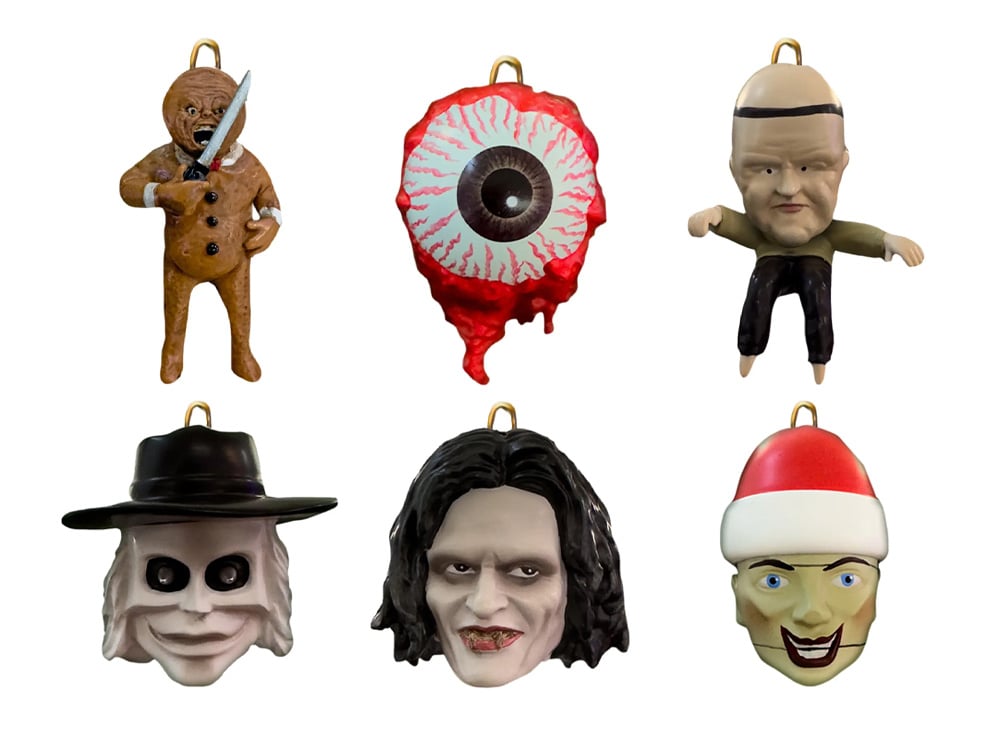 Full Moon's Holiday Horror Ornaments Boxed Set of 6 Ornaments Gallery Image 1