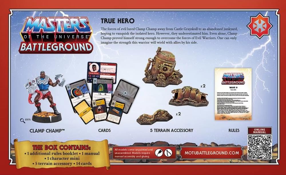 Masters of the Universe: Battleground Wave 9 Masters of the Universe Faction Expansion Pack Gallery Image 6