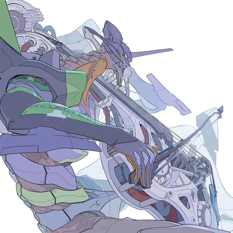 The Cruel Angel's Thesis (Evangelion 30th Anniversary Edition) Vinyl Record (Color Vinyl Edition) Gallery Image 5