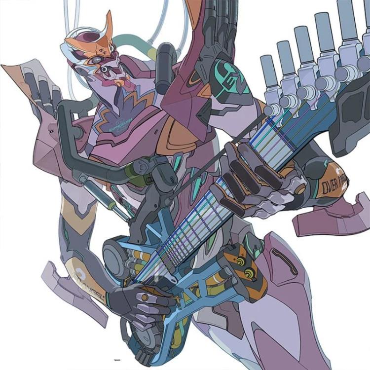 Soul's Refrain (Evangelion 30th Anniversary Edition) Vinyl Record (Black Vinyl Edition) Gallery Image 4