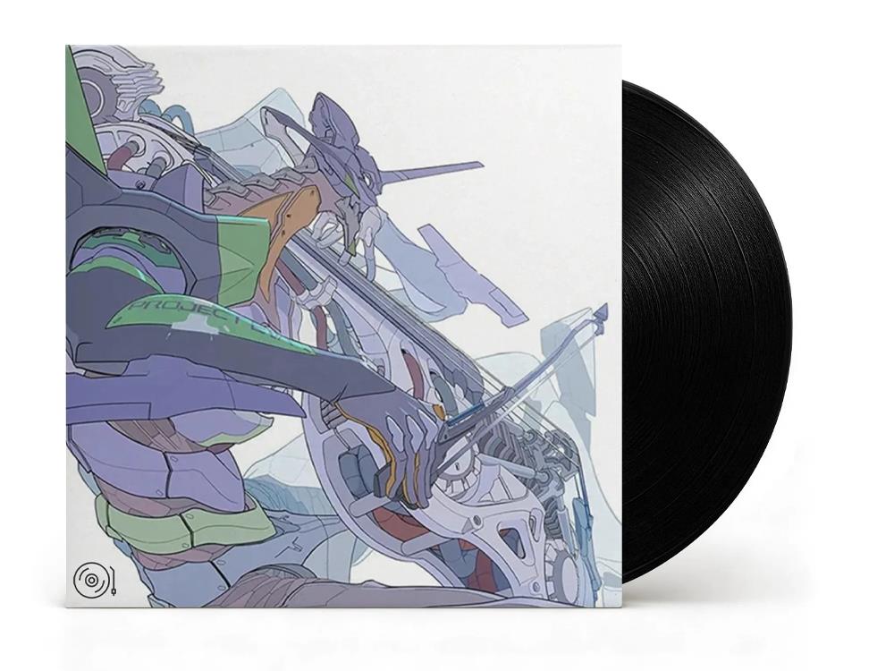 The Cruel Angel's Thesis (Evangelion 30th Anniversary Edition) Vinyl Record (Black Vinyl Edition) Gallery Image 1