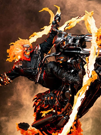 Marvel: Contest of Champions Gamerverse Ghost Rider 1/3 Scale Limited Edition Statue Gallery Image 2