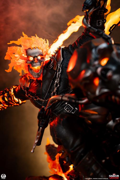 Marvel: Contest of Champions Gamerverse Ghost Rider 1/3 Scale Limited Edition Statue Gallery Image 14