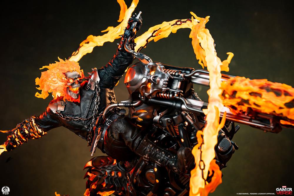 Marvel: Contest of Champions Gamerverse Ghost Rider 1/3 Scale Limited Edition Statue Gallery Image 15