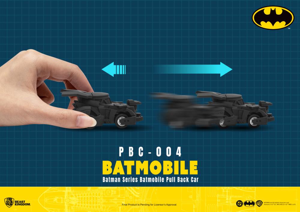 DC Comics PBC-004 Batmobile Box of 6 Pull Back Cars Gallery Image 4