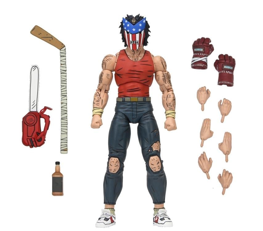 Teenage Mutant Ninja Turtles Ultimate Casey Jones (Bodycount) (Mirage Comics) Action Figure Gallery Image 9