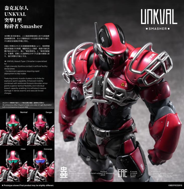 VERMIN Series Unkval Assault Type-1 Smasher 1/12 Scale Action Figure Gallery Image 4