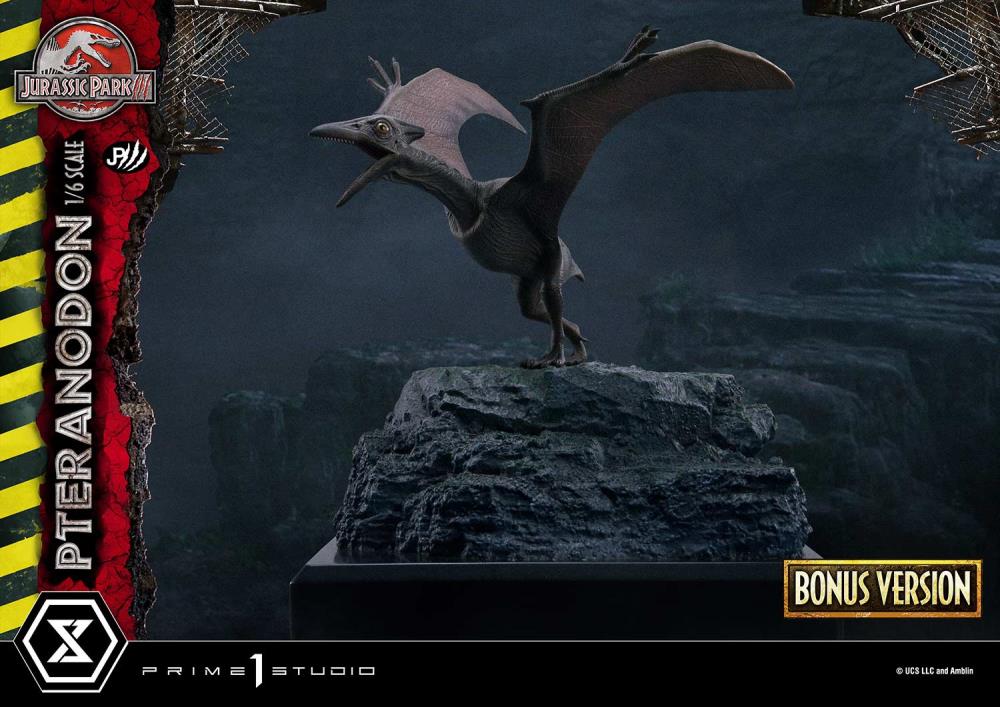 Jurassic Park III Legacy Museum Collection Pteranodon (Bonus Ver.) 1/6 Scale Statue Gallery Image 37