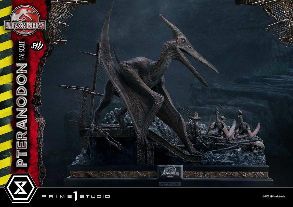 Jurassic Park III Legacy Museum Collection Pteranodon (Bonus Ver.) 1/6 Scale Statue Gallery Image 40